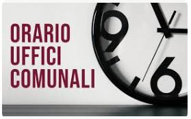 Nuovo orario ufficio Tributi